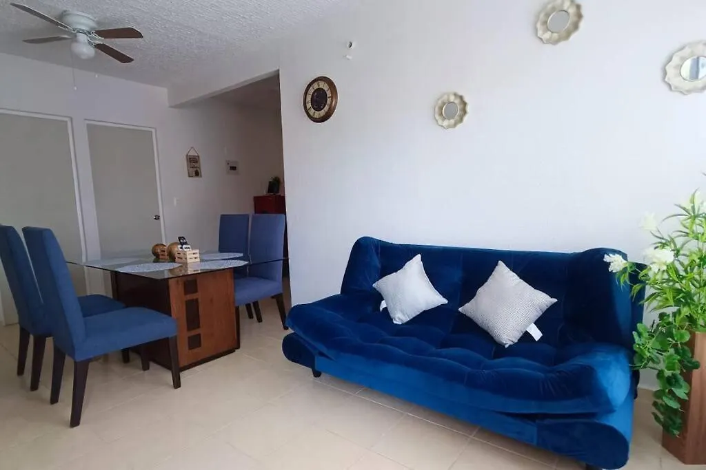 Daire Apartamento En Privada Xcacel Cerca De La Playa Playa del Carmen