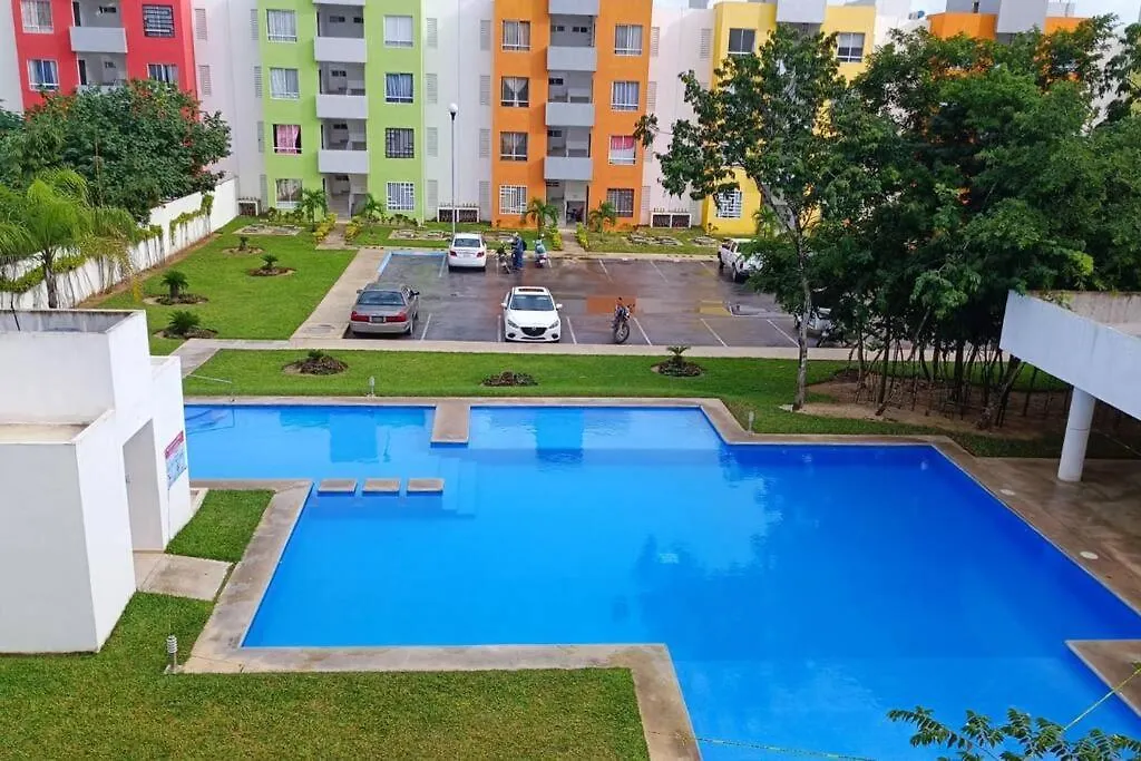 Apartamento En Privada Xcacel Cerca De La Playa Playa del Carmen Meksika